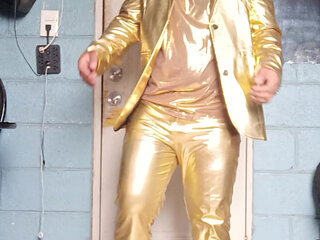 Classic Gold Gold Suit