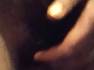 Hairy MILF Fingering Herself