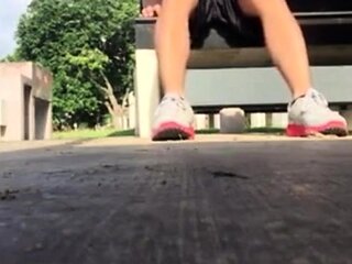 Public Masturbating Men