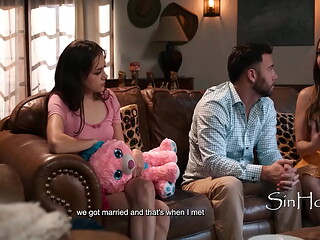 step Family Vacation Reveals DARK Secrets That Results In A Fam Foursome - Seth Max Fills, Selena, Love Melissa, Stratton