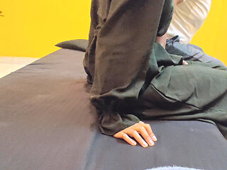 Malay Hijab Girl with Brother-in-law.