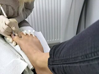 Webcam amateur tasha sky entertains a voyeurs foot fetish w