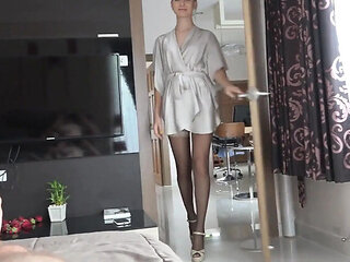 Angel The Dreamgirl Facial Handjob POV in Bikini HD - Beautiful Mermaid Part 2 Poolside Surprise