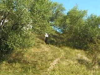 Horny outdoor fuck with horny married woman who cheats on her husband