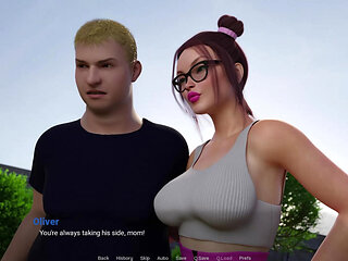 Cumming Inside Stepmom - Away From Home #25 Animated Porn Gameplay