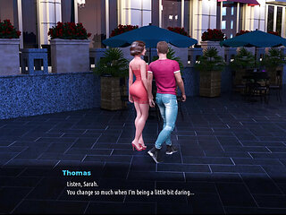 MILF of Sunville 74 Myself and Sarah Almost Got Caught Then We Fucked on the Beach