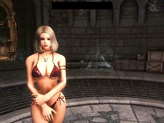 Skyrim mods, bikini, breast expansion