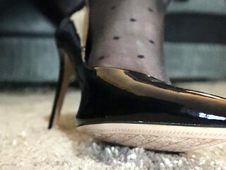 Christen My New Shoes with Your Tongue