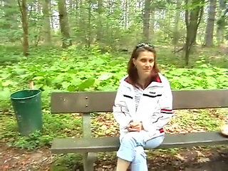 Girl Showing Pussy in Public City Park and in the Car, Pissing and Changing Clothes in Public Woods