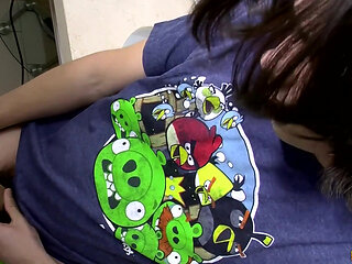 Cute Uncut Boy Squirts & Soaks