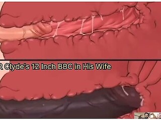 Mr Clydes 12 Inch Bbc Vs Cuckold Husbands Cock
