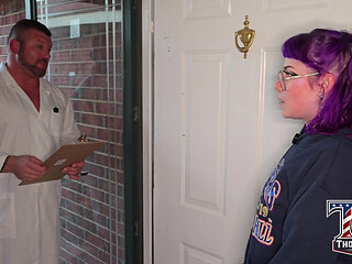 Older Man Breeds Younger Rave Girl for Science!