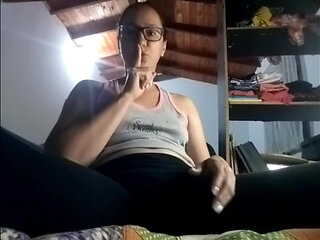 I Have an Orgasm in Front of My Stepmother & They Catch Me