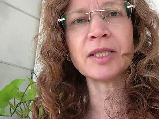 Big Tits Teacher Annika Bond Dirty Talk in German HD Solo