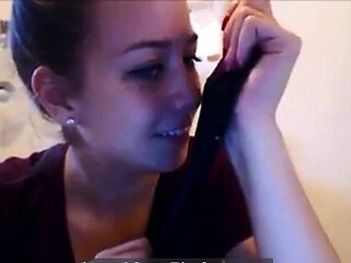 Amateur Striptease with a Funny Twist