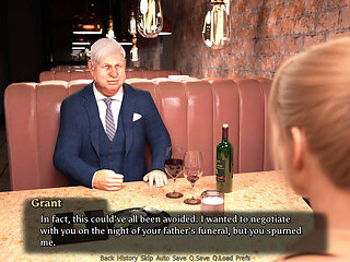 A Perfect Marriage: Old Man Is Having Dinner with Hot Married Blonde MILF - Episode 48