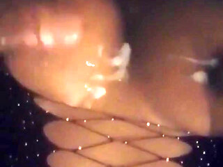 Moment when she asks for all the milk from her eater friend