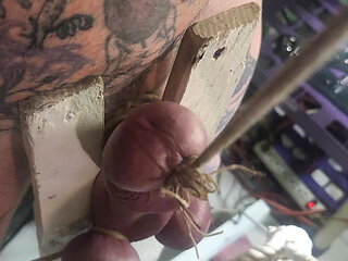 Goode Girl Unholy Crucifix Ballbusting Pt2