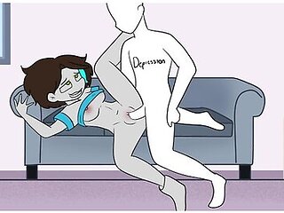 Depressi0n Fucks Me Hard And Mercilessly On The Sofa Oc - Animatic - Car Toon