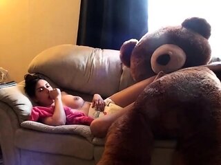 Cici: Thumbsucking on Couch