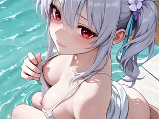 Hentai anime - I let my friend fuck me for the first time
