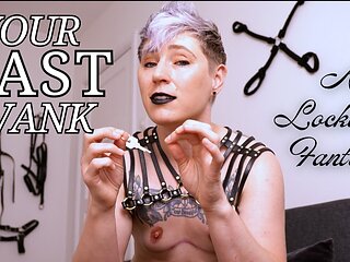 Your Last Wank  Alt FtM Dominant Locks You in Chastity for Locktober POV Domination