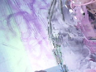 Tattood Girl with Glasses and Buttplug Fucks a Tattooed Dick, DP, Facial