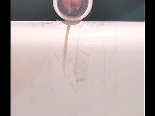 Piss and big cumshot!