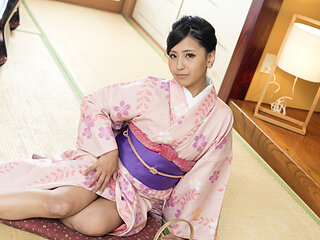 My kimono protects my slutty pussy's dignity