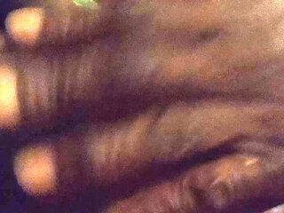 Close up finger in the ass again