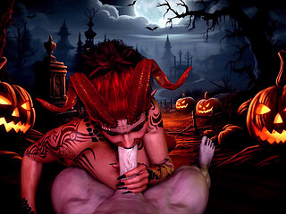 POV. Baldur's Gate 3 Carlah Fucks Big Fat Cock