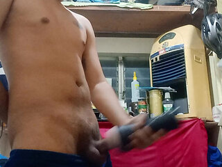 Sexy Asia Twink Boy Cumshot