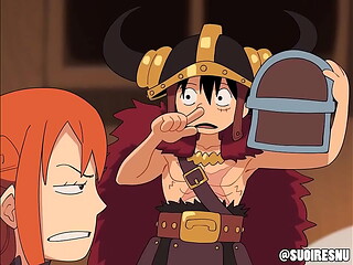 suoiresnu - Nami Rewards Luffy