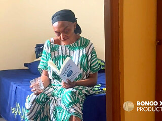 Caught My Granny Playing with Her Pussy While Pretending to Be Reading a Book