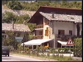 Two Vintage Busty MILFs with Hairy Pussy Fucked and Cummed in Mouth by a Big Cock