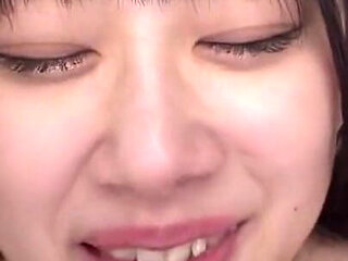 Bustylover Beauty Grins Through Her Kink, Embracing an Older Mans Warm Finish - 2