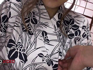 Anna Anjo JAV Uncensored - Kinky Asian Brunette Takes Creampie in Her Ass