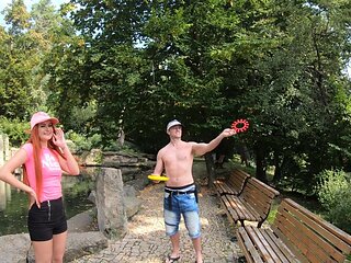 Matt Bird and Gia Tvoricceli in sensual action