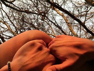 Outdoor Twink Anal Gape - Rosebud - Wrecked Hole