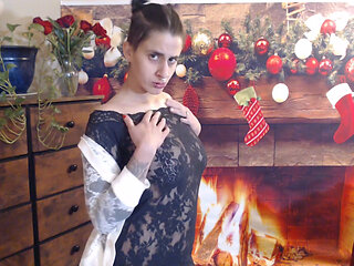 Abby's 5 outfit strip-a-thon