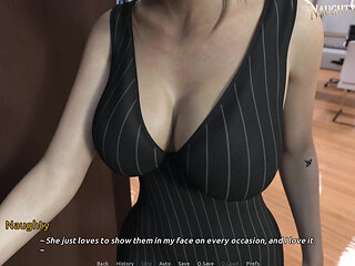 Futa Healthcare 01 By FatsoCat - Sexy Futanari MILF Loves Man's Huge Cock - 3D Futa Trans Porn Game