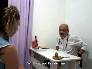 Innocent Exam Turns Wild - Orthopedist Seduces and Fucks Patient