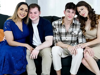 Parents'_ Day Orgy with MILFs and Stepsons Gone Wild