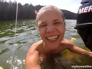 Wild Girls Skinny Dipping