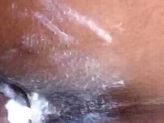 Rock Drills My Hole & Makes Me Gush Outdoors