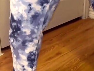 Desperate for Pee Pissing My Pants Dripping Down to My Feet