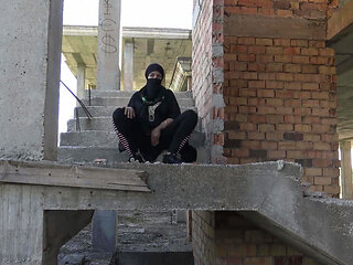 A Famous Wife From Heliopolis with a Milky Chest Closes Her Office and Goes Out to Please Herself