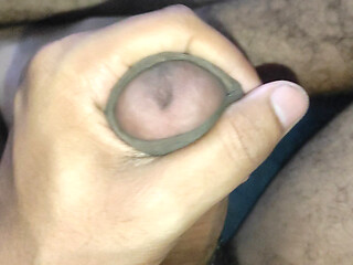 Young boy Musterbate in hotel room