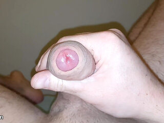 Extreme Handjob of a Who Jerks so Hard He Moans Loudly - Soloxman
