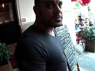 Big bobbed and big ass ebony babe takes two cock in her cunt and her big booty